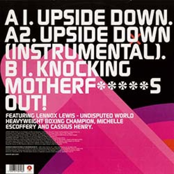 画像2: DJ K-GEE / UPSIDE DOWN (欧州原盤/全2曲) [◎中古レア盤◎お宝！希少な初回ジャケ付！盛上げPARTYカバー！］ (2)