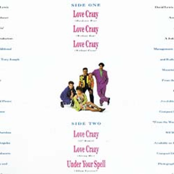 画像2: ATLANTIC STARR / LOVE CRAZY (米原盤/12"MIX) [◎中古レア盤◎お宝！滅多に無し！ジャケ付原盤！美メロ90's！] (2)