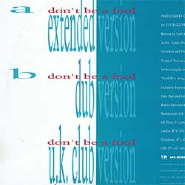 画像2: LOOSE ENDS / DON'T BE A FOOL (米原盤/12"MIX) [◎中古レア盤◎お宝！金印入りUS原盤！お洒落R&B代表！必殺DUB！] (2)