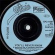 画像2: HI-GLOSS / YOU'LL NEVER KNOW (7インチMIX) [◎中古レア盤◎お宝！マニア探す「顔ジャケ」！7インチMIX！] (2)