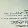 画像3: GLORIA GAYNOR / さよならは言わないで (LP原盤/全10曲) [◎中古レア盤◎お宝！本物の原盤！レディーソウル最高峰！ジャクソン5！] (3)