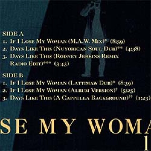 画像2: KENNY LATTIMORE / IF I LOSE MY WOMAN (米原盤/REMIX) [◎中古レア盤◎お宝！ジャケ付原盤！極上R&B！MAWハウスも！] (2)