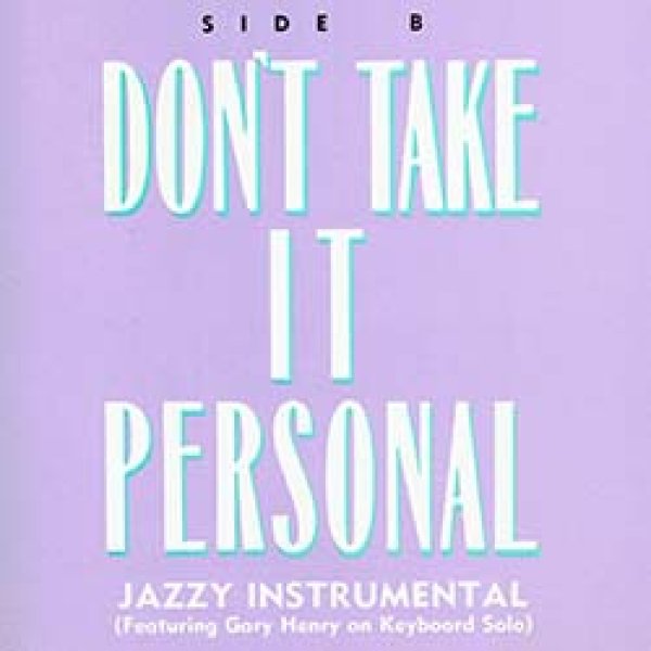 画像2: JERMAINE JACKSON / DON'T TAKE IT PERSONAL (米原盤/12"MIX) [◎中古レア盤◎お宝！ジャケ付原盤！「JAZZYインスト」入り！] (2)