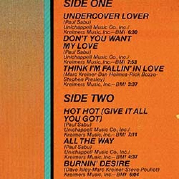 画像2: DEBBIE JACOBS / UNDERCOVER LOVER (LP原盤/全6曲) [◎中古レア盤◎お宝！シュリンク付美A級品！ステッカー付US原盤！ガラージ古典！] (2)