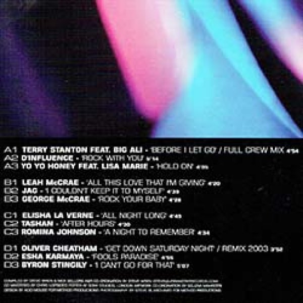 画像3: V.A / URBAN STARSカバー集 (2LP原盤/12曲) [◎中古レア盤◎お宝！R&Bカバー豪華12曲！マル秘MIX入り！] (3)