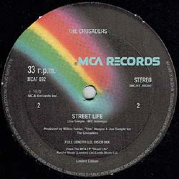 画像2: RUFUS & CHAKA + CRUSADERS / DO YOU LOVE WHAT YOU FEEL & STREET LIFE (全2曲) [◎中古レア盤◎お宝！MCA正規版！豪華2曲！] (2)