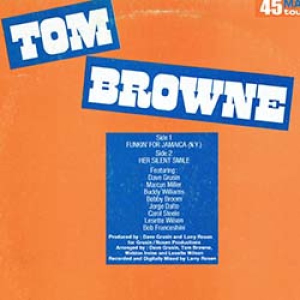 画像2: TOM BROWNE / FUNKIN' FOR JAMAICA (仏原盤/全2曲) [◎中古レア盤◎超レア！別デザインのフランス版ジャケ！B面も◎！] (2)