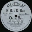 画像2: B.B. & Q. BAND / ON THE BEAT (独原盤/87年MIX) [◎中古レア盤◎激レア！人気の「87年MIX 」+ オリジ！] (2)