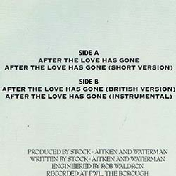 画像2: PRINCESS / AFTER THE LOVE HAS GONE (米原盤/4VER) [◎中古レア盤◎お宝！シュリンク&ステッカー付美品！別内容のUS原盤！] (2)