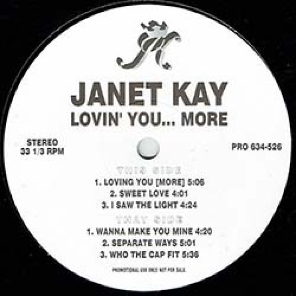 画像2: JANET KAY / ラビン・ユー2003 (ミニLP/全6曲) [■廃盤■お宝！極少量生産！日本のみ！貴重アナログ化！] (2)