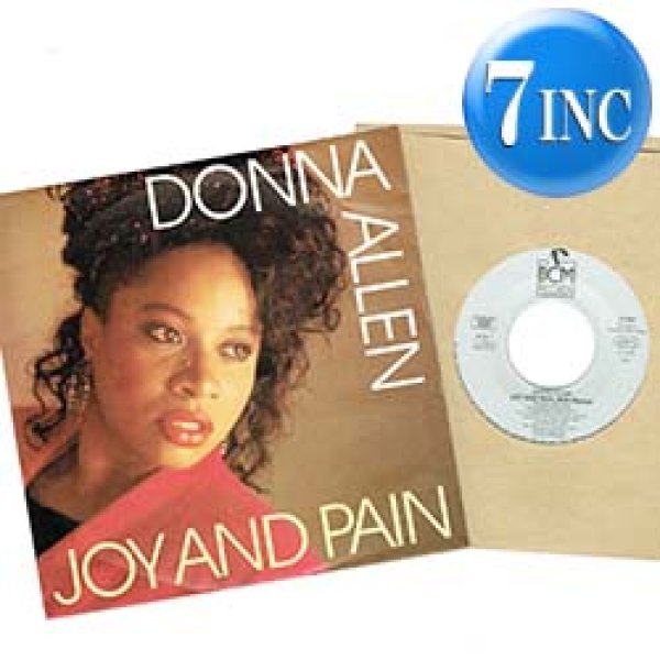 画像1: DONNA ALLEN / JOY AND PAIN (7インチMIX) [◎中古レア盤◎お宝！美A級盤！ドイツ版ジャケ！哀愁80'sアーバン！7"MIX！] (1)