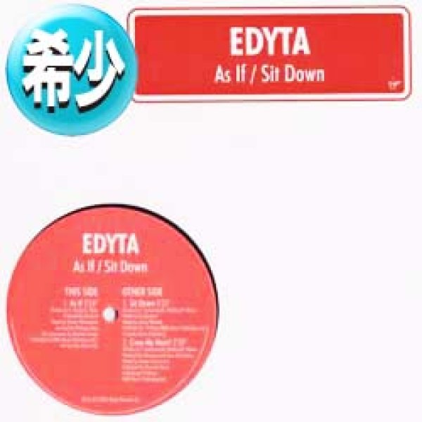 画像1: EDYTA / AS IF + 2曲 (全3曲) [■廃盤■少量生産！日本特別企画！3曲セレクト集！音質抜群！] (1)