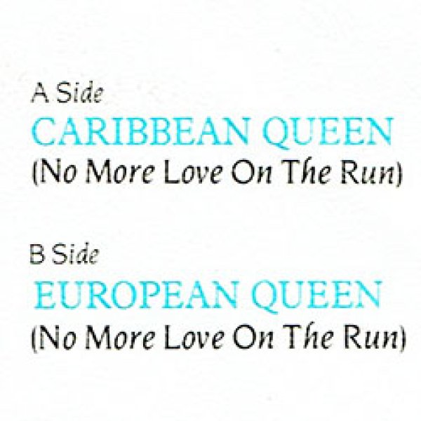 画像2: BILLY OCEAN / CARIBBEAN QUEEN (7インチMIX) [◎中古レア盤◎お宝！美A級品！珍しいフランス版7"MIX！] (2)