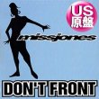 画像1: MISS JONES / DON'T FRONT (米原盤/REMIX) [◎中古レア盤◎お宝！金印入り原盤！JERU「COME CLEAN」使い！] (1)