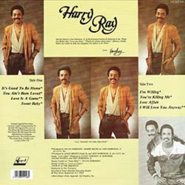 画像2: HARRY RAY / LOVE IS A GAME (LP/全8曲) [◎中古レア盤◎お宝！少量生産SEQUEL版！80's甘茶ソウル名盤！] (2)