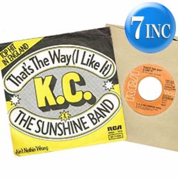 画像1: K.C. & THE SUNSHINE BAND / THAT'S THE WAY (7インチMIX) [◎中古レア盤◎お宝！別タイプのドイツ版ジャケ7"MIX！] (1)