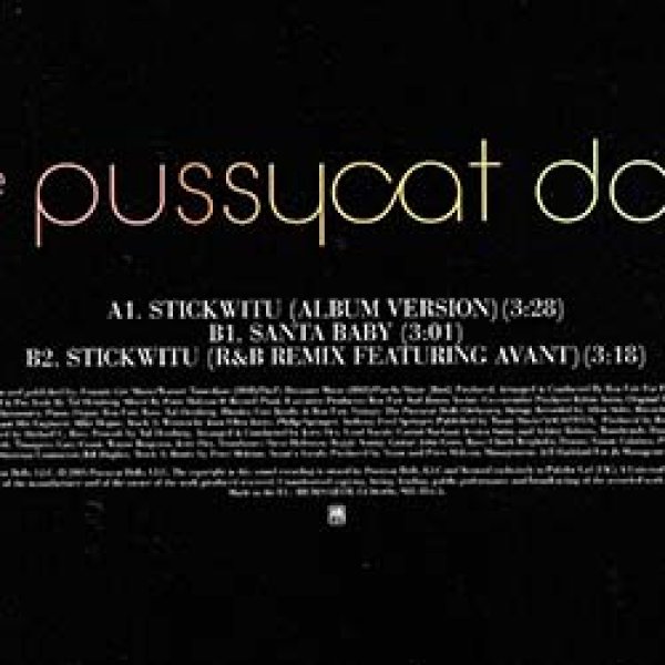 画像2: PUSSYCAT DOLLS / STICKWITU & SANTA BABY (欧州原盤/全2曲) [◎中古レア盤◎激レア！奇跡の超美品！人気ジャケ付！女子VER！] (2)