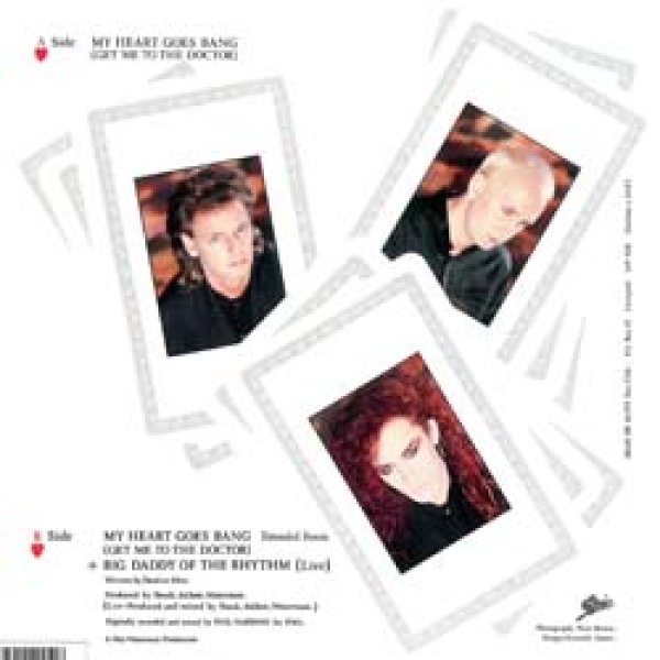 画像2: DEAD OR ALIVE / MY HEART GOES BANG (原盤/WIPE OUT MIX) [◎中古レア盤◎お宝！シュリンク&日本版帯付！マハラジャ！] (2)