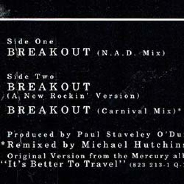 画像2: SWING OUT SISTER / BREAKOUT (米原盤/N.A.D MIX) [◎中古レア盤◎お宝！本物のUS原盤！不滅の名曲！] (2)