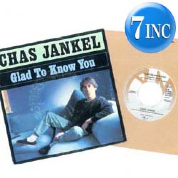 画像1: CHAS JANKEL / GLAD TO KNOW YOU (7インチMIX) [◎中古レア盤◎お宝！滅多に無し！オランダ版ジャケ！7"MIX！] (1)