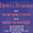 画像2: DONNA SUMMER / THIS TIME I KNOW IT'S FOR REAL (7インチ) [◎中古レア盤◎お宝！仏版ジャケ付7"！哀愁特大ヒット！] (2)