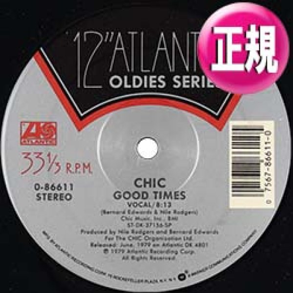 画像1: CHIC & REGINA / GOOD TIMES & BABY LOVE (12"MIX/全2曲) [◎中古レア盤◎お宝！豪華2曲カップリング版！] (1)