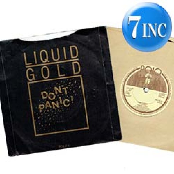 画像1: LIQUID GOLD / ドント・パニック (7インチMIX) [◎中古レア盤◎激レア！英国版ジャケ7"MIX！東亜会館大ヒット！] (1)