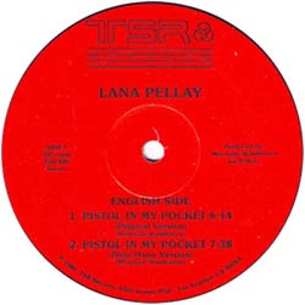画像3: LANA PELLAY / PISTOL IN MY POCKET (米原盤/ダーティ・ハリーMIX) [◎中古レア盤◎お宝！シュリンク付美品！4MIX入りUS原盤！] (3)