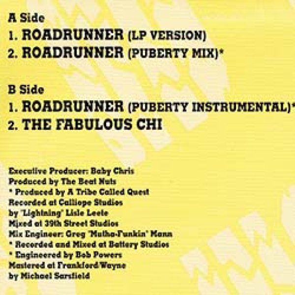 画像2: CHI-ALI / ROADRUNNER (米原盤/REMIX) [◎中古レア盤◎お宝！コレはUS原盤！90'sミドル最高峰！トライブMIX！] (2)