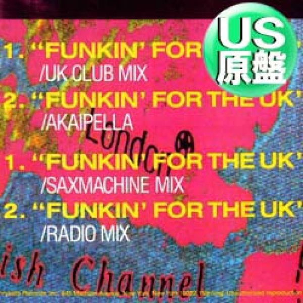 画像1: 3 MAN ISLAND / FUNKIN' FOR THE UK (米原盤/SAXマシンMIX) [◎中古レア盤◎お宝！コレはUS原盤！フロア圧巻！ダンサー必殺曲！] (1)