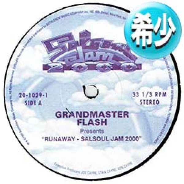 画像1: GRANDMASTER FLASH / SPRING RAIN & RUNAWAY (2000年MIX) [◎中古レア盤◎お宝！貴重12インチ！超豪華2曲！] (1)