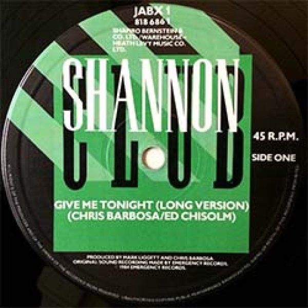 画像2: SHANNON / GIVE ME TONIGHT (英原盤/12"MIX) [◎中古レア盤◎お宝！英国版ジャケ！「DUB」入り！] (2)