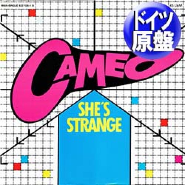 画像1: CAMEO / SHE'S STRANGE (独原盤/12"MIX) [◎中古レア盤◎激レア！最強の西ドイツ版ロゴジャケ！ロングMIX！] (1)
