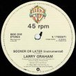 画像3: LARRY GRAHAM / SOONER OR LATER (英原盤/12"MIX) [◎中古レア盤◎激レア！初回ステッカー付原盤！英国のみ！インスト入り！] (3)