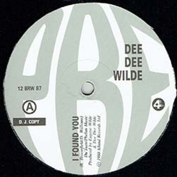 画像2: DEE DEE WILDE / I FOUND YOU (UKプロモ/2VER) [◎中古レア盤◎激レア！非売品ジャケ！女性哀愁ダンクラ最高峰！] (2)
