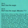 画像2: SHAWN CHRISTOPHER / DON'T LOSE THE MAGIC (7インチMIX) [◎中古レア盤◎お宝！ドイツ版ジャケ！サックス入りMIX！] (2)