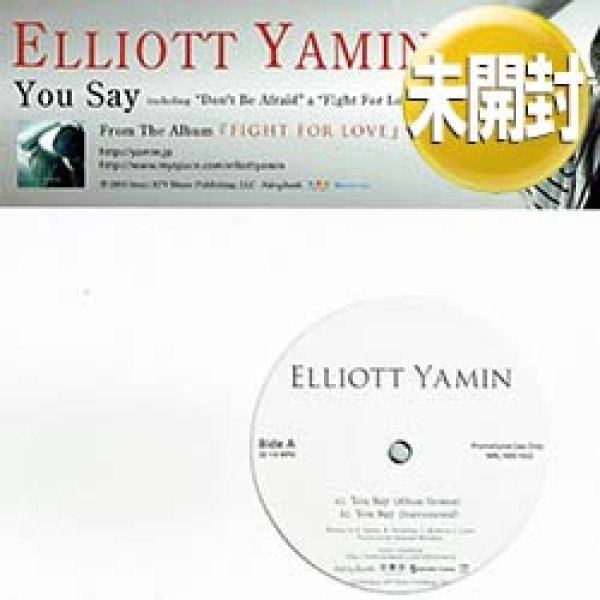 画像1: ELLIOTT YAMIN / 全3曲集 (原盤/全3曲) [◎中古レア盤◎お宝！奇跡の未開封新品！日本独占企画！隠れ名曲！] (1)