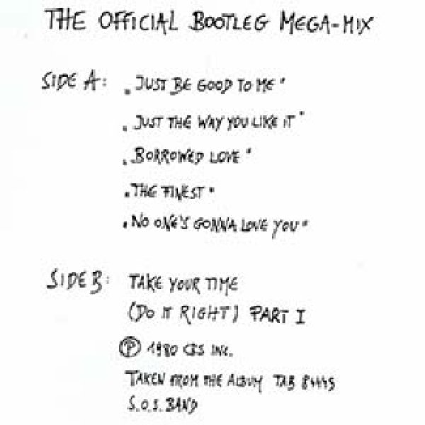 画像2: THE S.O.S. BAND / メガMIX & TAKE YOUR TIME (7インチMIX) [◎中古レア盤◎お宝！美A級品！別MIX！即戦力！DJなら欲しい1枚！] (2)