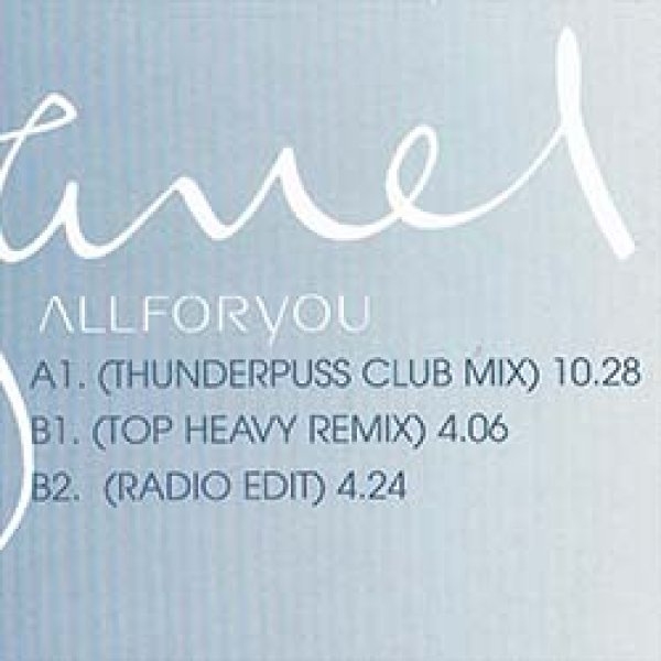 画像2: JANET JACKSON / ALL FOR YOU (欧州原盤/REMIX) [◎中古レア盤◎お宝！SEXYジャケ原盤！「GLOW OF LOVE」使い！] (2)