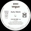 画像3: KELLY MARIE / I'M ON FIRE (仏原盤/12"MIX) [◎中古レア盤◎鬼レア！シュリンク付！フランス版ジャケ！最強ハイエナジー！] (3)