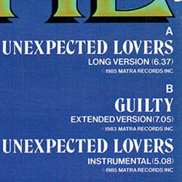 画像2: LIME / UNEXPECTED LOVERS & GUILTY (英原盤/全2曲) [◎中古レア盤◎お宝！ジャケ付原盤！豪華カップリング！] (2)