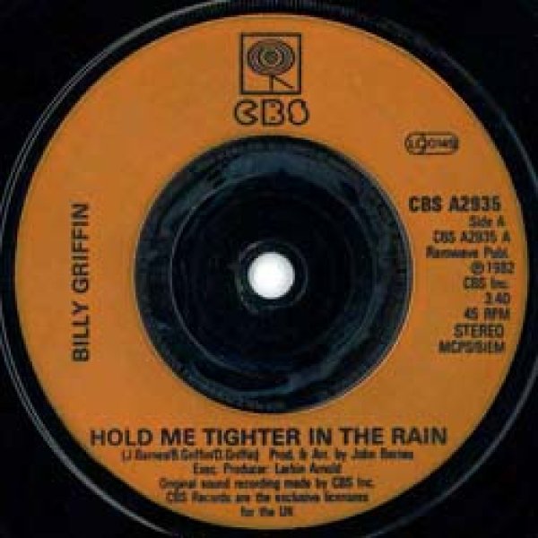画像3: BILLY GRIFFIN / HOLD ME TIGHTER IN THE RAIN (7インチMIX) [◎中古レア盤◎激レア！マニア歓喜のジャケ付7"MIX！] (3)