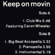 画像2: SOUL II SOUL / KEEP ON MOVIN (独原盤/12"MIX) [◎中古レア盤◎お宝！ドイツ原盤！音圧抜群の1面使用！インスト入り！] (2)