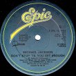 画像3: MICHAEL JACKSON / I CAN'T HELP IT (英原盤/全2曲) [◎中古レア盤◎激レア！EPICジャケ原盤！豪華2曲！] (3)