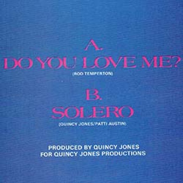 画像2: PATTI AUSTIN / DO YOU LOVE ME (英原盤/12"MIX) [◎中古レア盤◎激レア！マニア探すジャケ付原盤！スペシャルMIX！] (2)