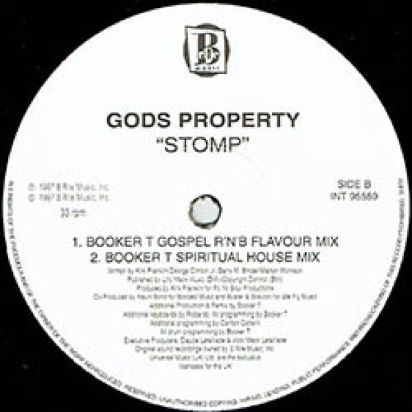 画像2: GOD'S PROPERTY / STOMP (英原盤/REMIX) [◎中古レア盤◎お宝！コレは原盤！FUNKADELIC使い！ゴスペルR&B傑作！] (2)