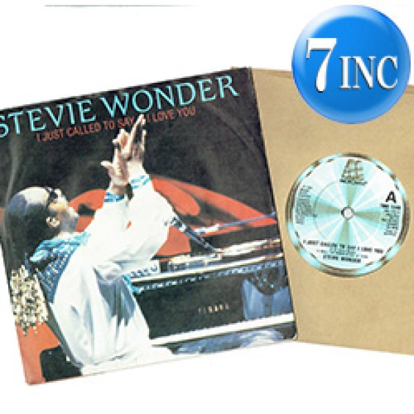 画像1: STEVIE WONDER / I JUST CALLED TO SAY I LOVE YOU (7インチMIX) [◎中古レア盤◎お宝！英国版ジャケ！7"MIX+インスト！] (1)