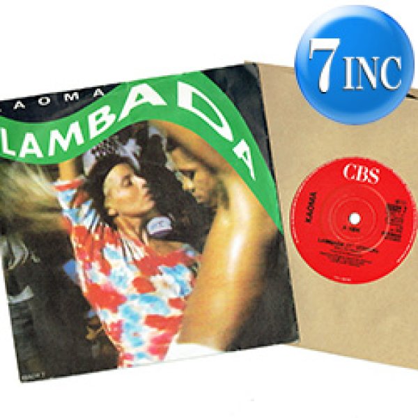 画像1: KAOMA / LAMBADA (7インチMIX) [◎中古レア盤◎お宝！英国版ジャケ！7"MIX + SAX版！] (1)