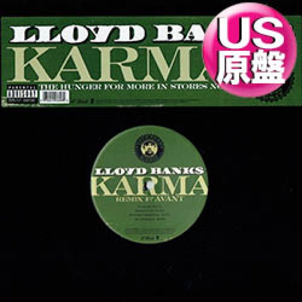 画像1: LLOYD BANKS feat AVANT / KARMA (米原盤/REMIX) [◎中古レア盤◎お宝！本物の原盤！人気美メロ！] (1)