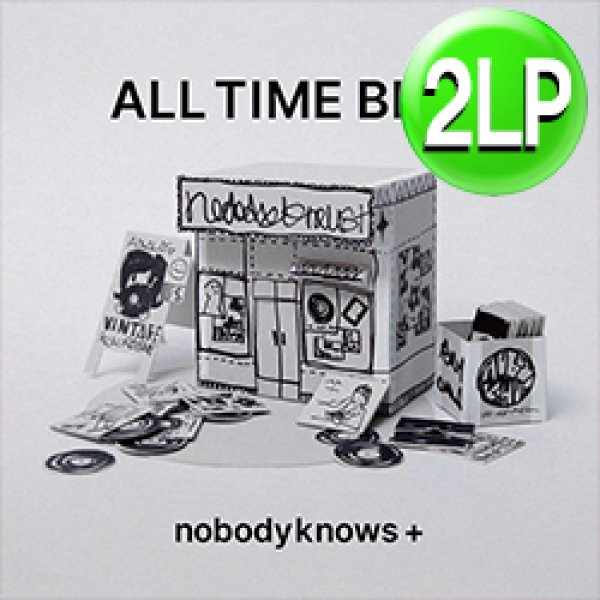 画像1: NOBODYKNOWS+ / ALL TIME BEST (2LP/全14曲) [■2LP■最新ベストが2枚組で！ココロオドル！HERO'S COME BACK！] (1)